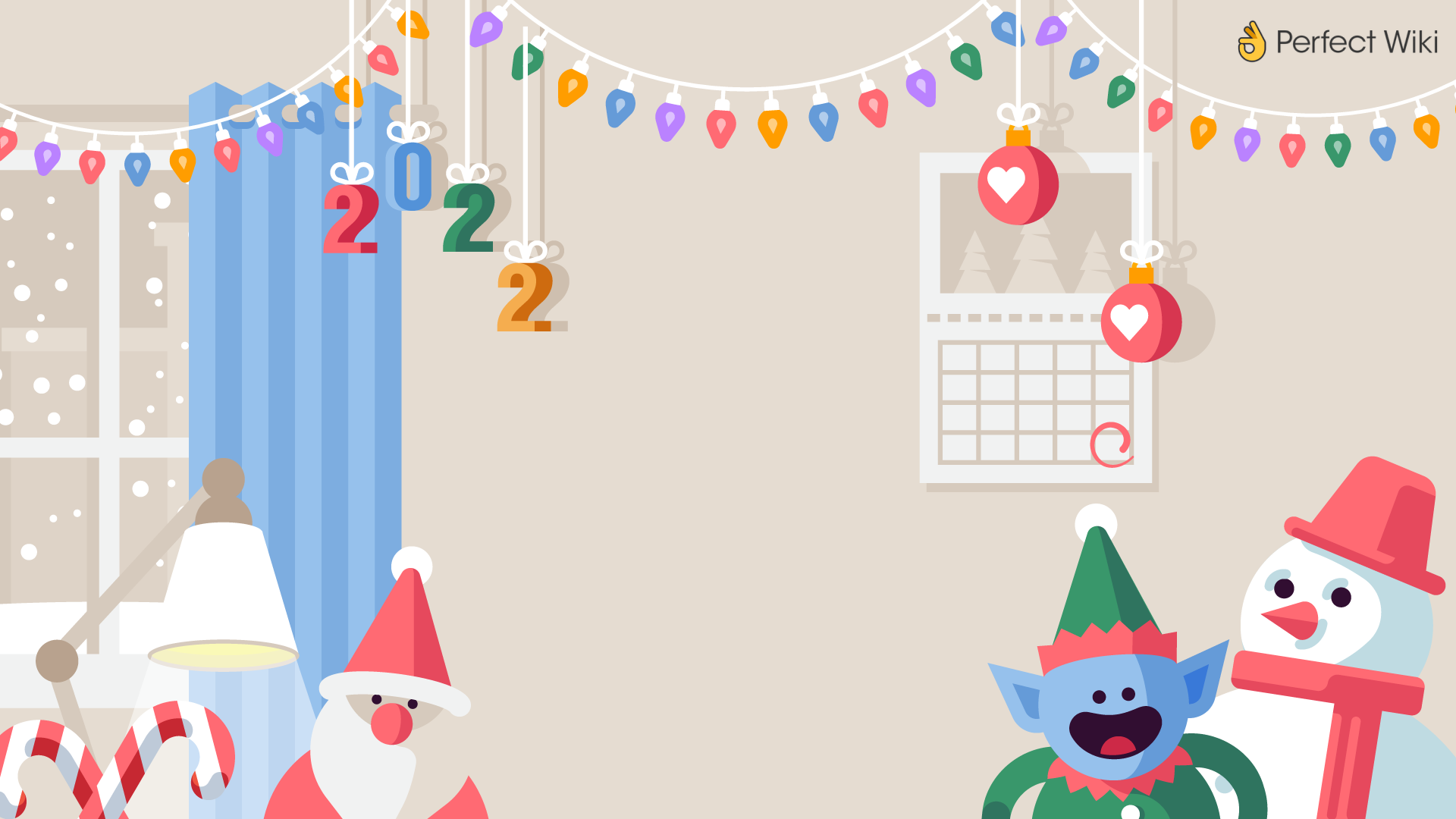 Cartoon Worktable - FREE Microsoft Teams background