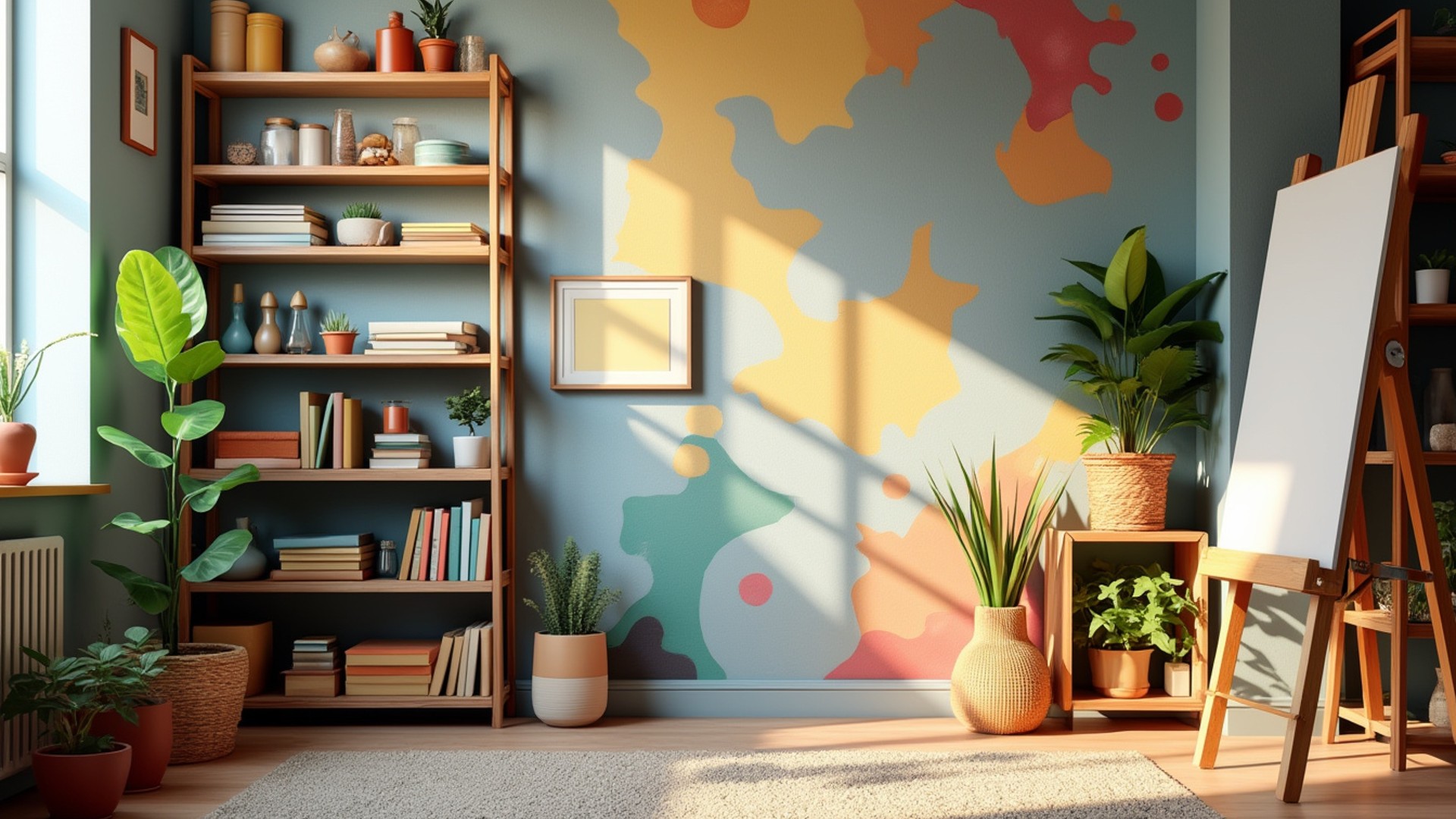 Artistic Studio Setting - FREE Microsoft Teams background