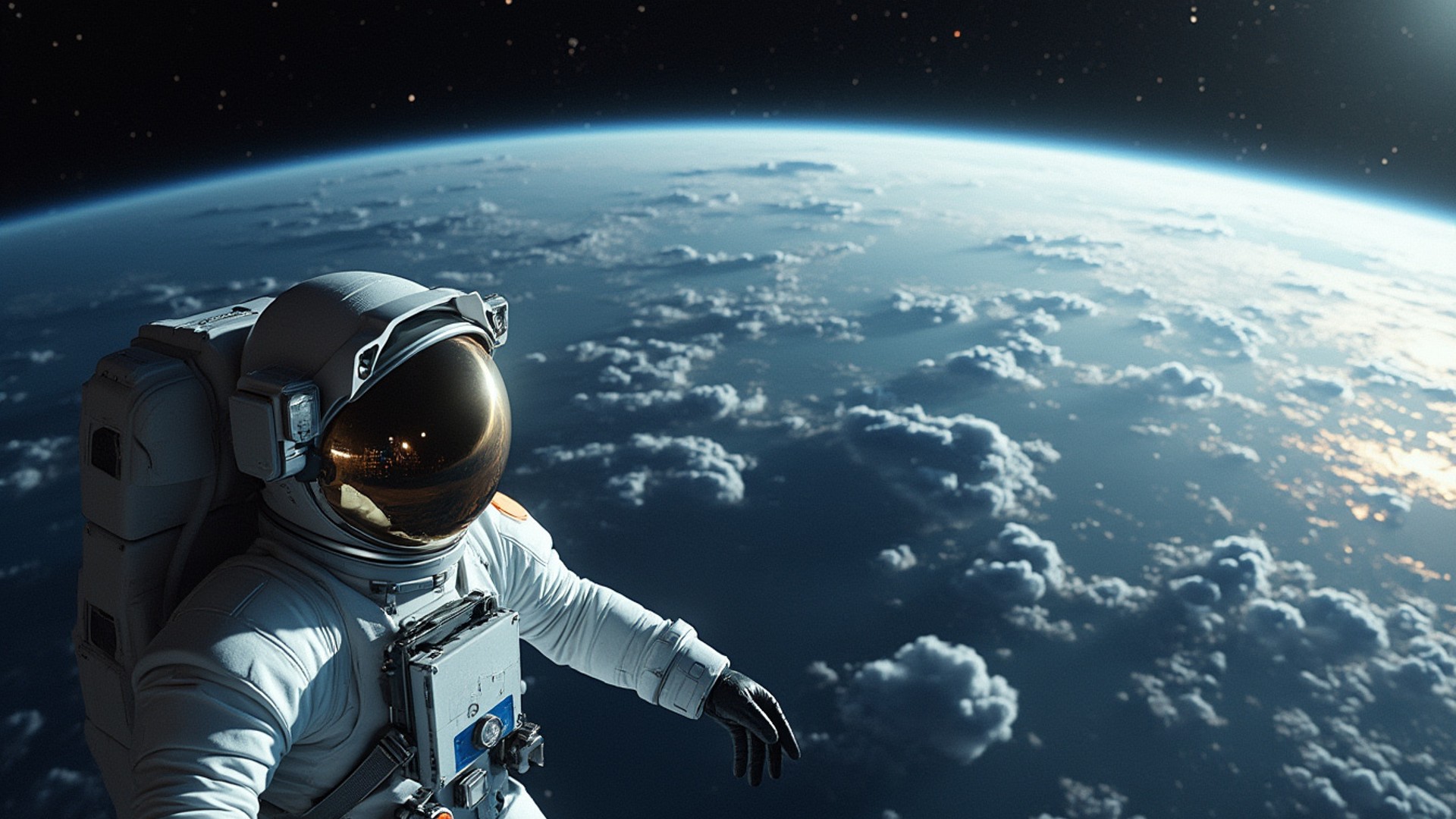 Astronaut's View - FREE Microsoft Teams background