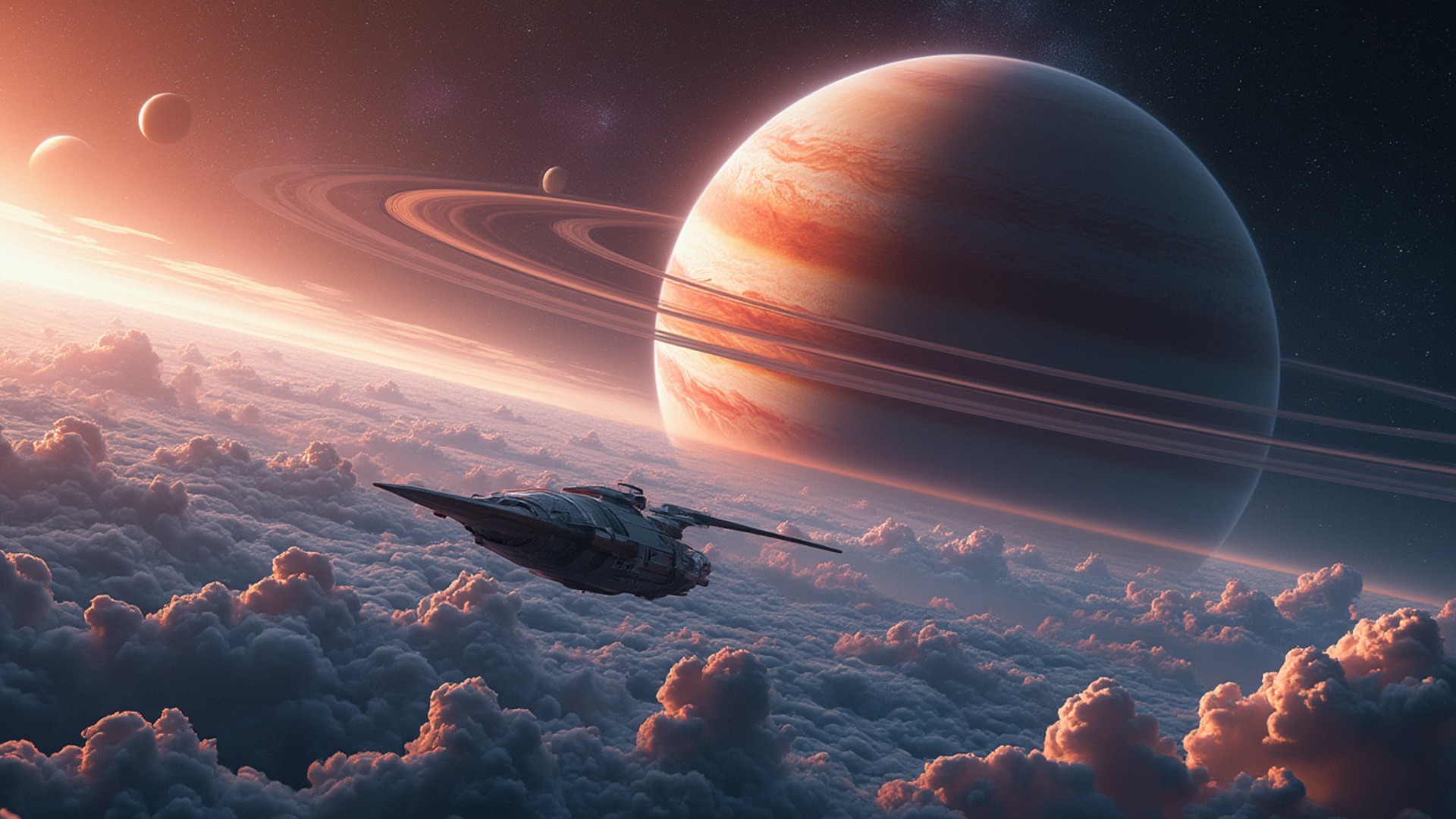 Orbiting a Planet - FREE Microsoft Teams background