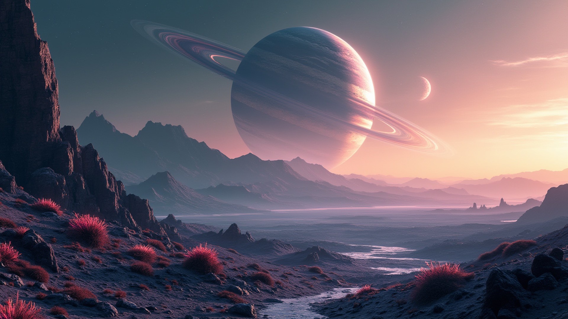 Planetary Surface - FREE Microsoft Teams background