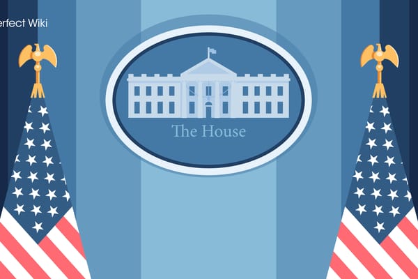 "Cartoon White House" - free Microsoft Teams background
