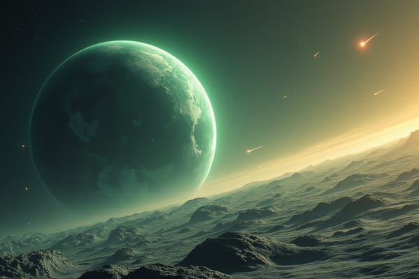 "Cosmic Horizon" - free Microsoft Teams background