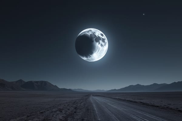 "Lunar Eclipse" - free Microsoft Teams background