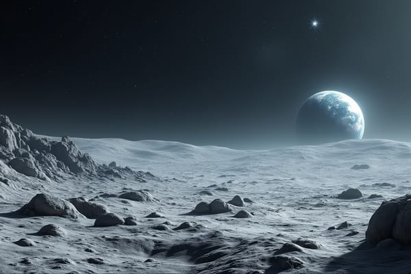 "Moon Rising" - free Microsoft Teams background